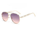 Double Bridge Aviator Sunglasses - DippedShop Wholesale - #6755
