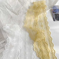 Elegant Floral Embroidered Lace Skinny Scarf MK2BW6W6NSI02
