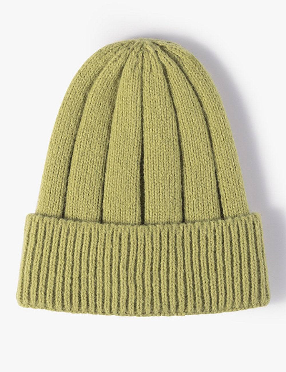 Solid Color Thick Knit Beanie DPKB3002