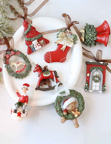 Colorful Christmas Tree Hanging Ornament DP25G769