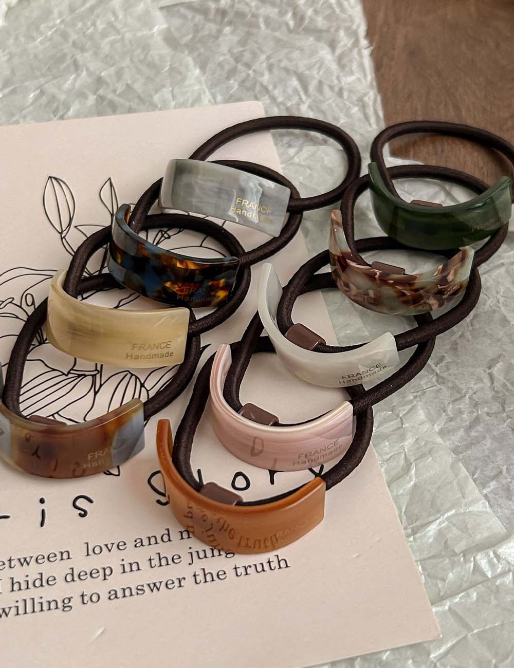 Cuff Ponytail Hair Tie - DippedShop Wholesale - #1347