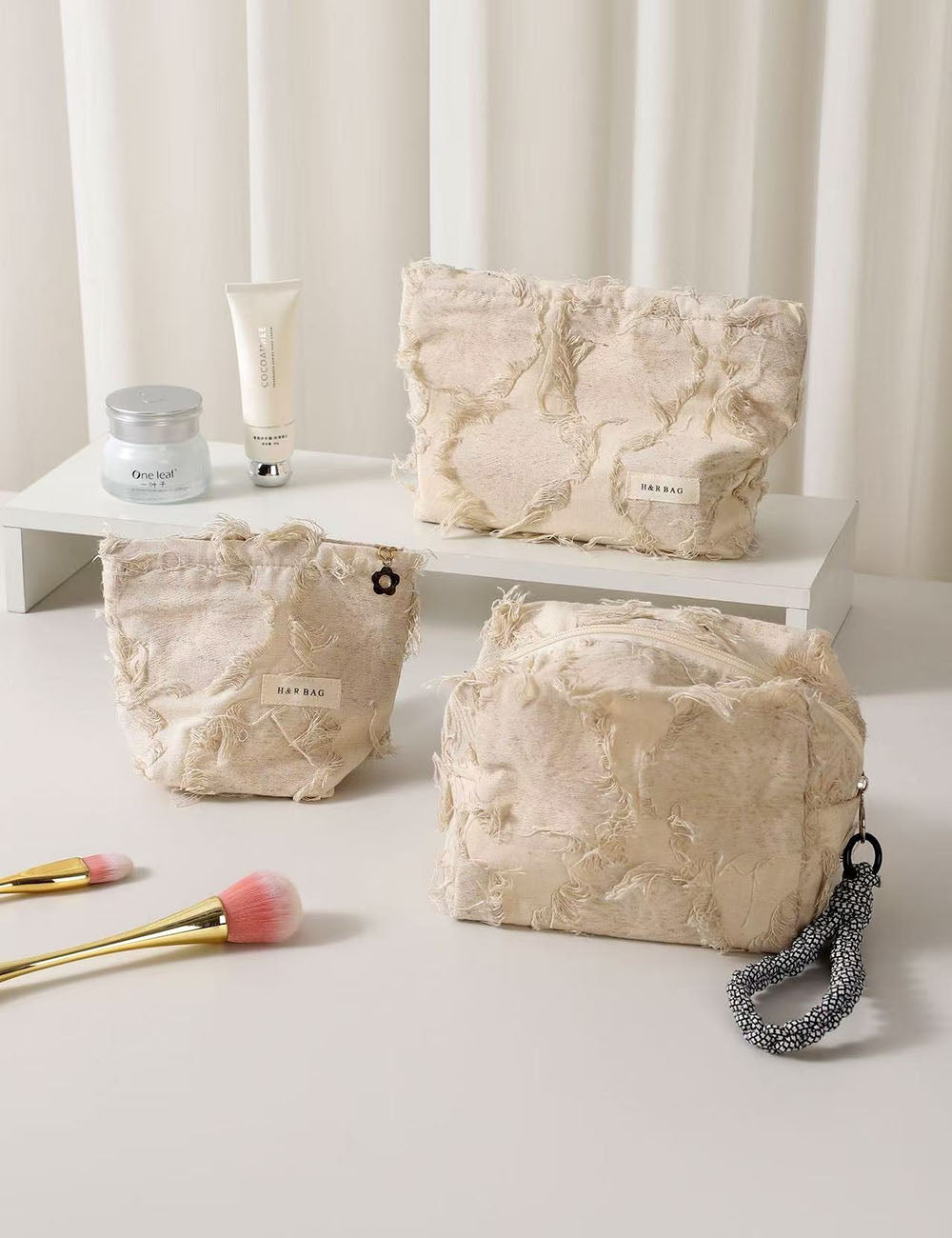 Tassel Cosmetic Bag - DippedShop Wholesale - #3027