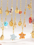 Gold Plated Shell Necklace - DippedShop Wholesale - #1715