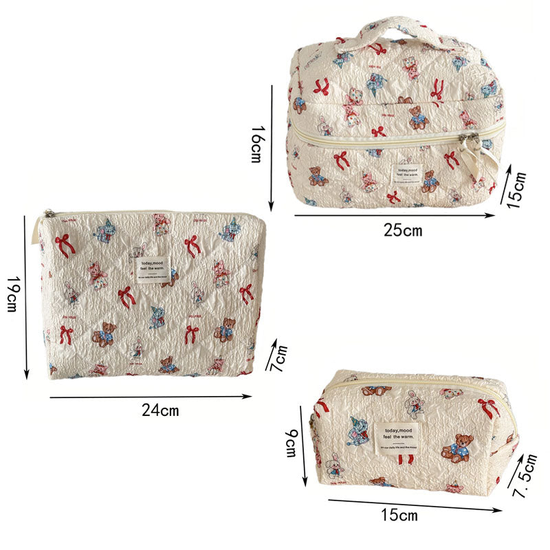 Animal Print Makeup Bag - DippedShop Wholesale - #0515