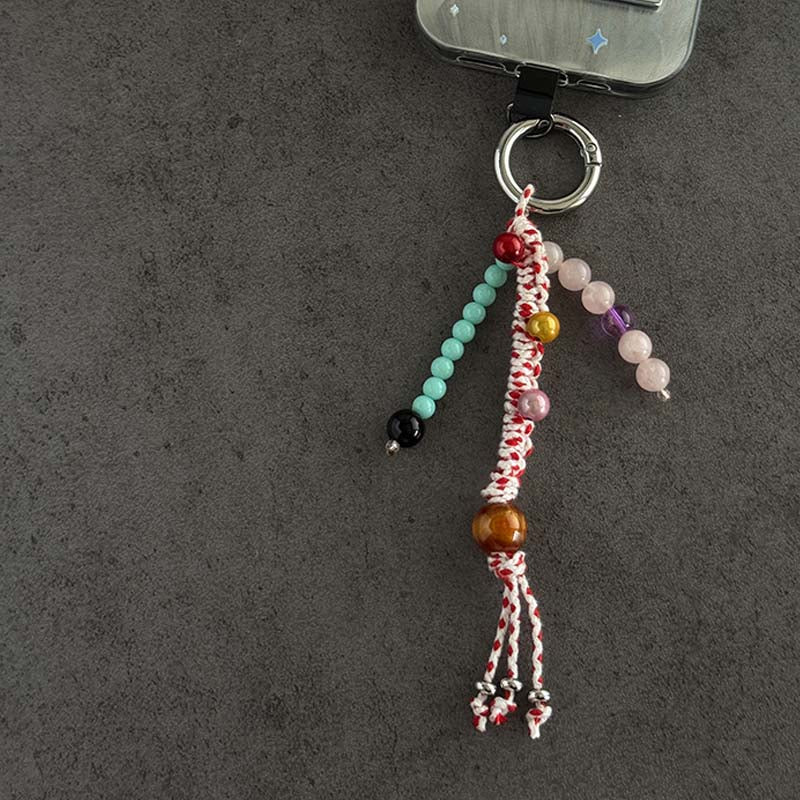 Handmade Beaded Bag Charm - DippedShop Wholesale - #2371