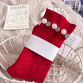 Rhinestone Pearl Socks - DippedShop Wholesale - #6675