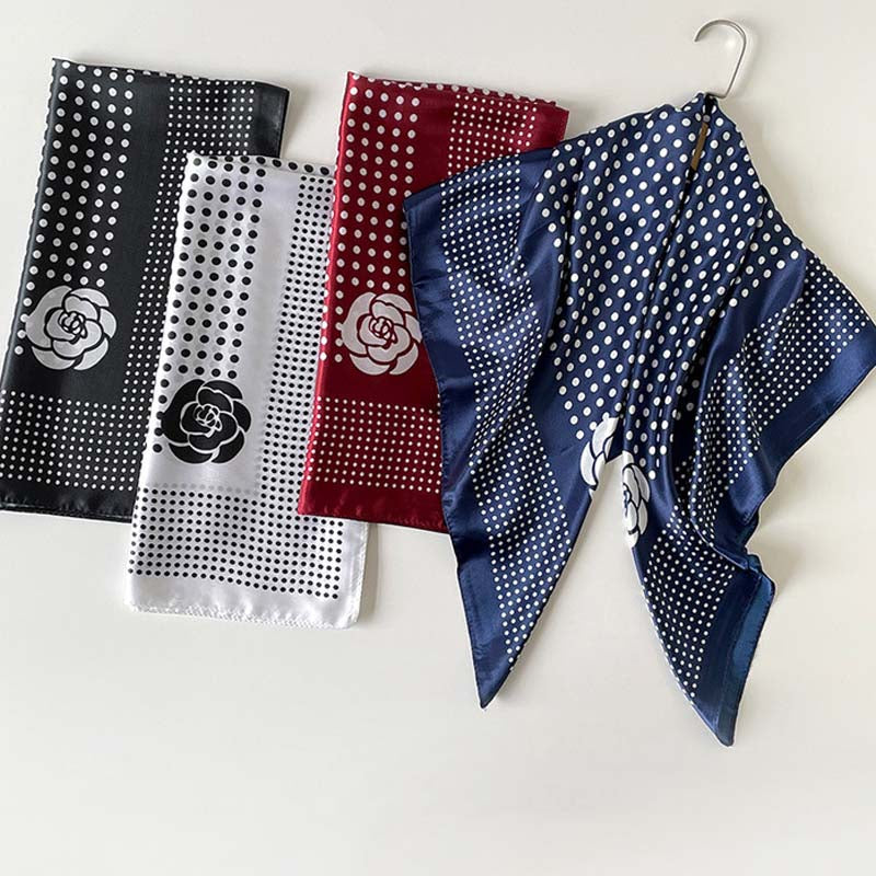 Trendy Polka Dot Versatile Shawl Head Scarf MK2BW6W6NSI30
