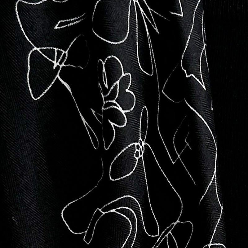 Trendy Print Cotton Linen Scarf - DippedShop Wholesale - #5507