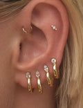 Elegant Gold Plated Rhinestone - DippedShop Wholesale - #3747