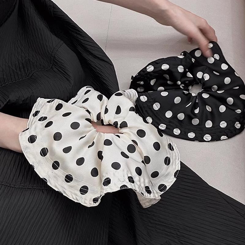 Polka Dot Hair Scrunchie - DippedShop Wholesale - #0179
