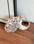 Oval Solid Color Acetate Hair Combs MK2PPM6CT5CB48