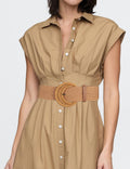 Boho Braided Woven Wide Dress Waist Belt MK2LEEP6W6JBT30