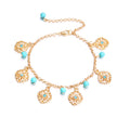Boho Style Floral Pendants Bea - DippedShop Wholesale - #8163