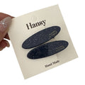 Oval Multicolor Acetate Hair Clips - DippedShop Wholesale - #3971