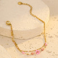 Elegant Gold Plated Daisy Link - DippedShop Wholesale - #5123