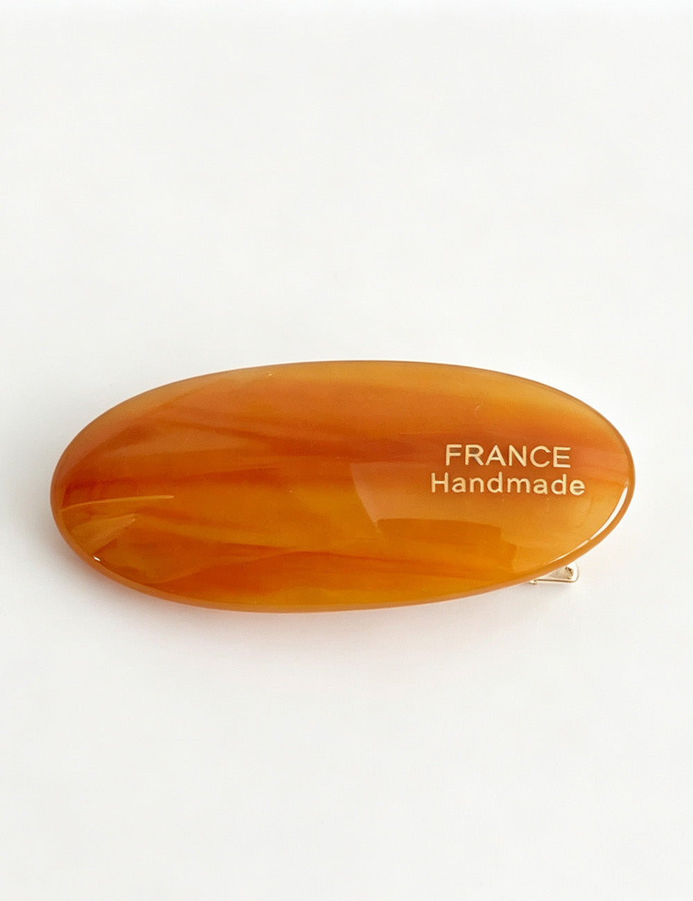 Vintage Tortoise Shell Oval Duckbill Hair Clip 6W6HCP1266