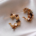 Geometric Stud Earrings - DippedShop Wholesale - #6115