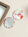 Cute Sunflower Round Portable - DippedShop Wholesale - #5635