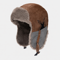 Vintage Faux Fur Earflap Trapper Hat 6W6HAT665