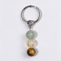 Natural Stone Crystal Keychain - DippedShop Wholesale - #5315