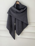 Fashion Wool Blend Striped Shawl Wrap Triangle Scarf 6W6NSC140