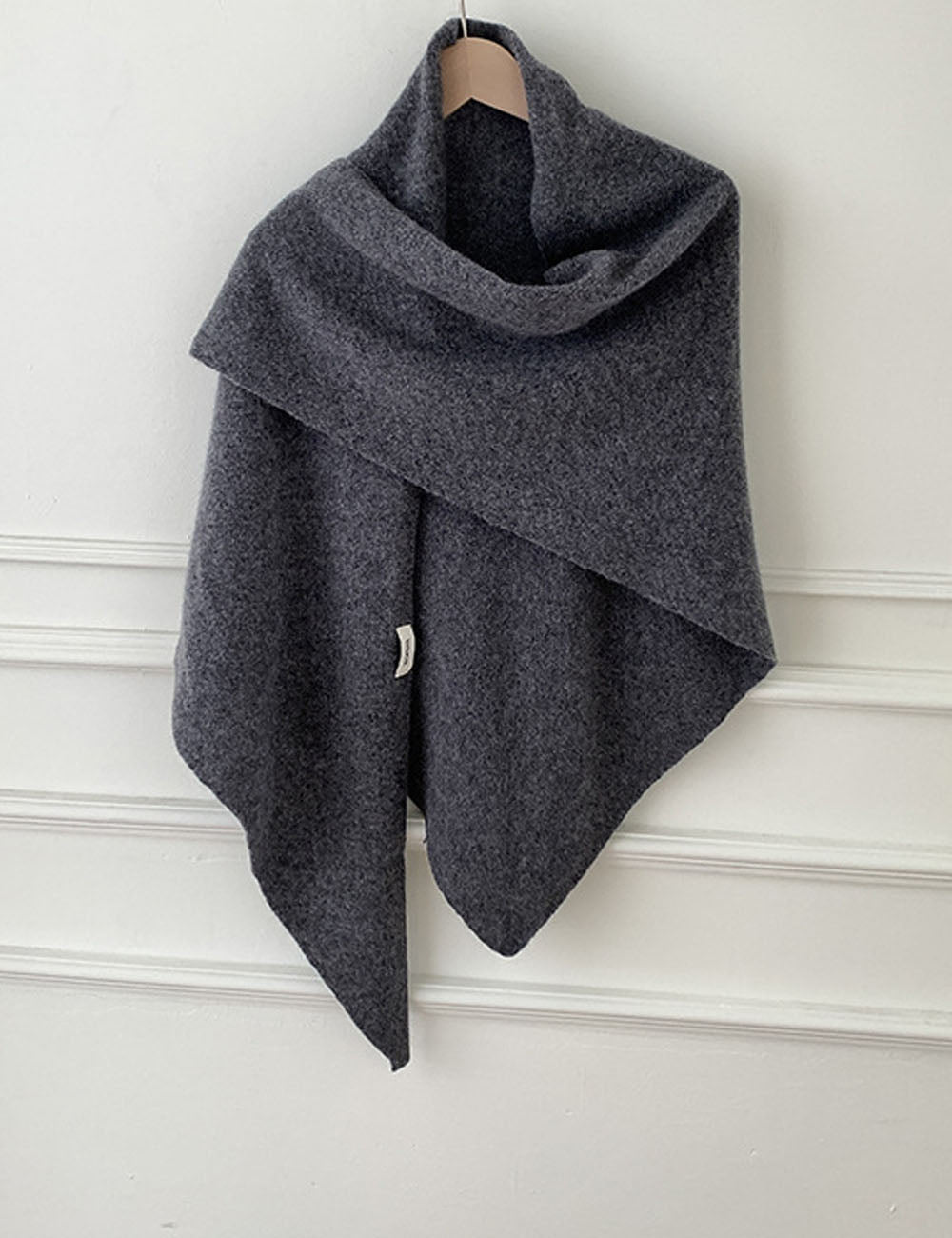 Fashion Wool Blend Striped Shawl Wrap Triangle Scarf 6W6NSC140
