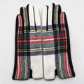 Color Contrast Plaid Touch Screen - DippedShop Wholesale - #8771