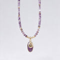 Tiger Eye Beaded Necklace - DippedShop Wholesale - #8259