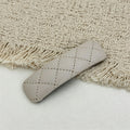 Minimalist PU Leather No-Crease Snap Hair Clip 6W6HCP1621