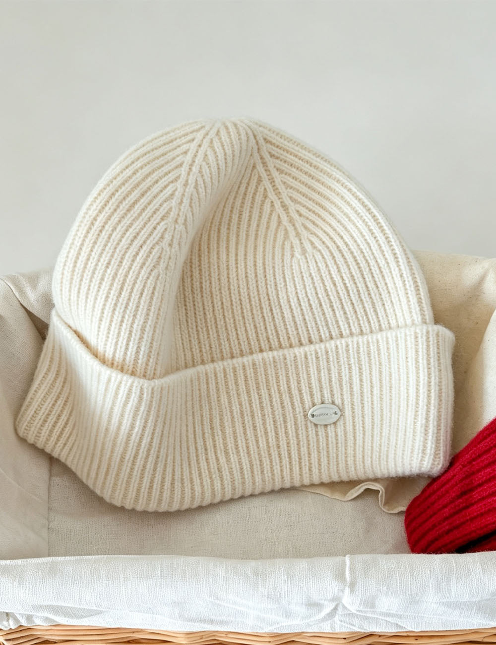 Simple Ribbed Knit Solid Color Beanie Hat 6W6HAT553