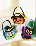 Halloween Felt Trick-or-Treat Candy Bags 6W10BBG1747