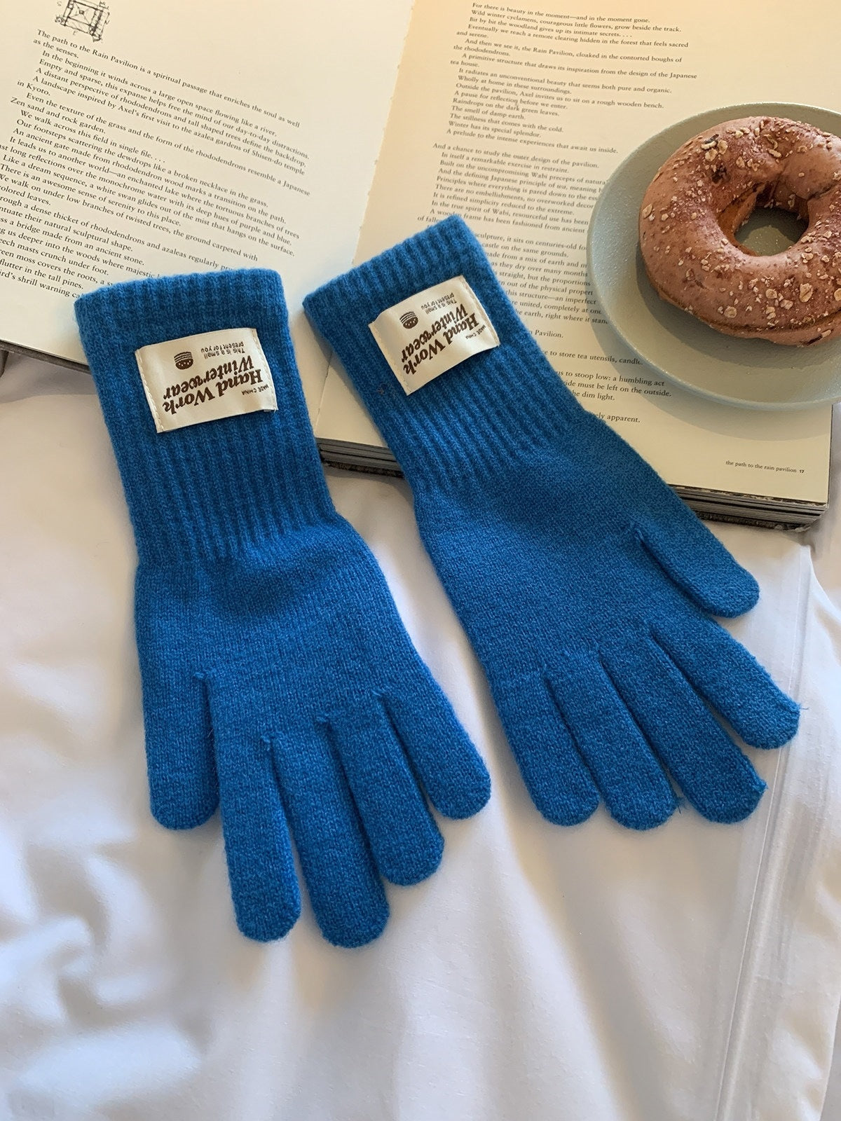 Minimalist Solid Color Full Finger Warm Gloves 6W6GLO88