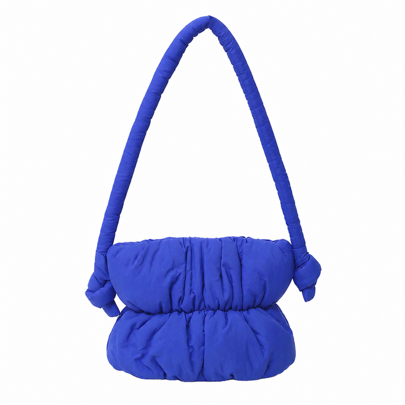 Casual Nylon Puffer Bucket Shoulder Bag 6W10BBG1808