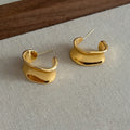 C-shape Stud Earrings - DippedShop Wholesale - #1827