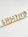 Fresh Double-Layer Beaded Chain Bracelet 6W6JBR521