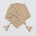 Thick Chunky Knitted Triangle Shawl - DippedShop Wholesale - #8771