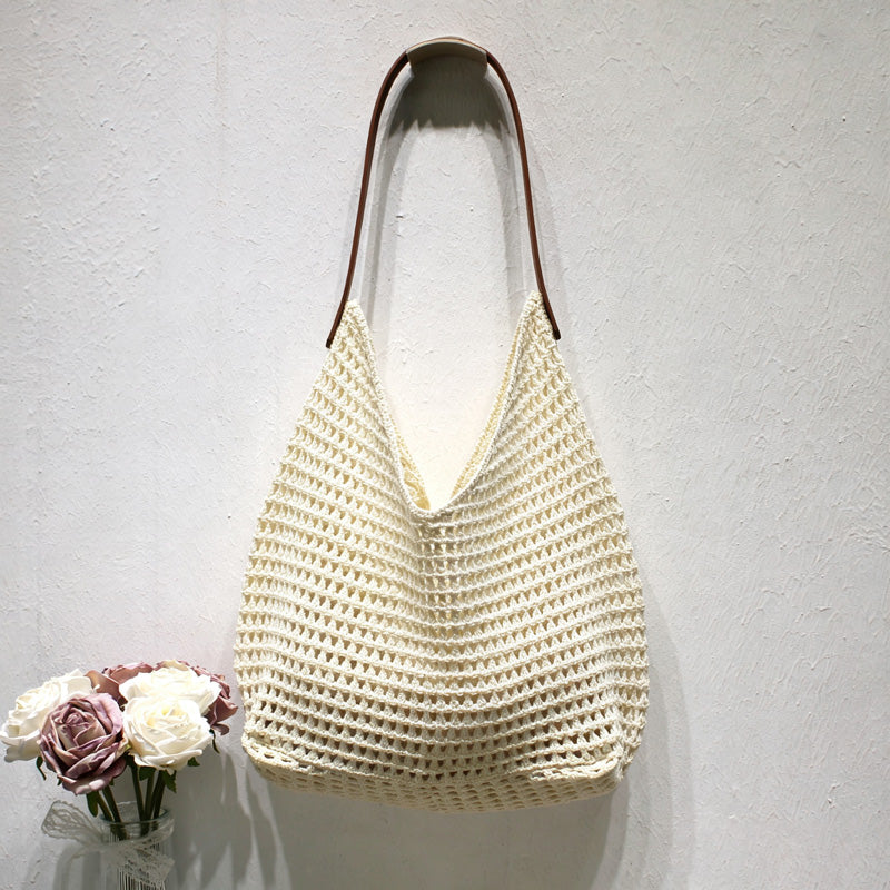 Slouchy Hollow Out Large Capacity Shoulder Bag 6W10BBG1780
