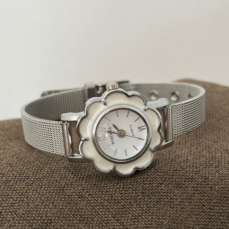 Flower Dial Analog Watch - DippedShop Wholesale - #2355