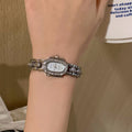 Vintage Rhinestone Bracelet Watch - DippedShop Wholesale - #4851