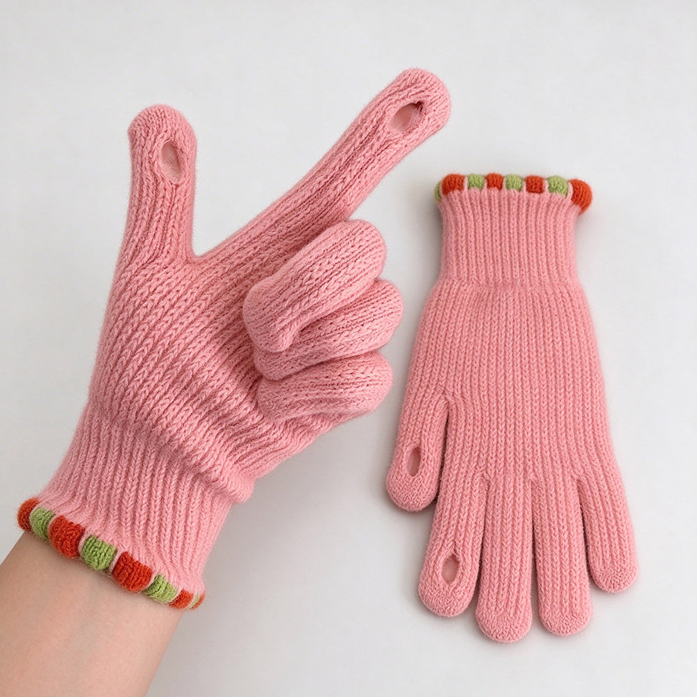 Knit Touch Screen Gloves - DippedShop Wholesale - #1587