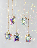 12 Zodiac Signs Crystal Star Hanging Sun Catcher 6H7HLS198