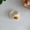 Natural Stones Irregular Weave Resin Bracelets 6W6JBR621