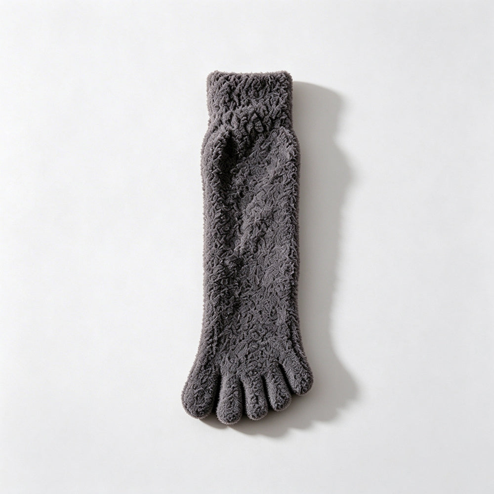 Plush Thermal Five Finger Socks - DippedShop Wholesale - #2675
