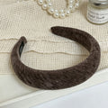 Simple Solid Color Elastic Hair Scrunchies 6W6HSR385