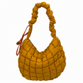 Minimalist Puffer Plaid Solid Color Crossbody Bag 6W10BBG1811