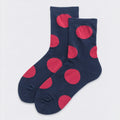 Polka Dot Crew Socks - DippedShop Wholesale - #7683