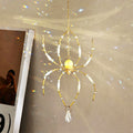 Spooky Spider Crystal Sun Catcher Wind Chime 6H7HLS203