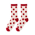 Polka Dot Crew Socks - DippedShop Wholesale - #6803