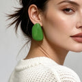 Geometric Enamel Stud Earrings - DippedShop Wholesale - #8019