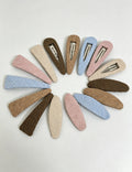 Simple Ruched Fabric No Crease Hair Clip 6W6HCP1620
